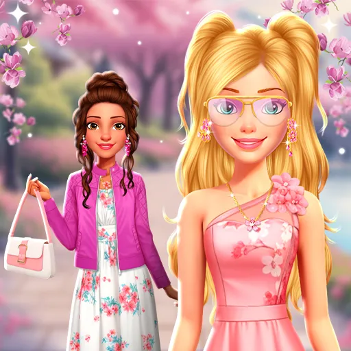 Thumbnail for لعبة احتفال صديقات الربيع بأزهار الكرز