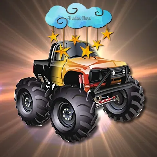 Thumbnail for لعبة النجوم المخفية في شاحنات الكرتون