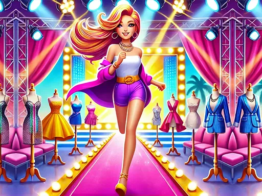 لعبة سباق الأزياء