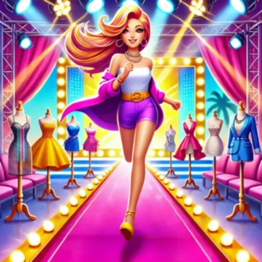 Thumbnail for لعبة سباق الأزياء