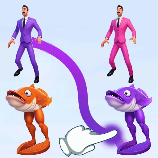 Thumbnail for لعبة معركة البشر ضد الأسماك