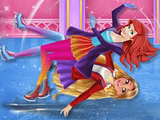 Thumbnail for لعبة تلبيس أميرات التزلج على الجليد