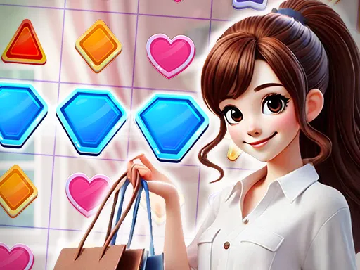 لعبة تزيين الألماس وتلبيس الشخصيات