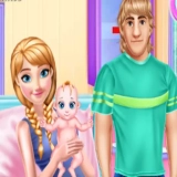 إلعب الآن لعبة العناية بالأميرة آنا الحامل وطفلها